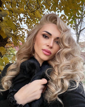 Load image into Gallery viewer, XXS Size Silk Heatless Curler with SILK Scrunchies Lavender
